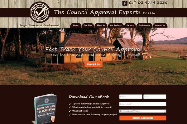 Thesis 1.7 theme site design template sample