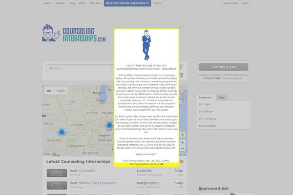 Jobroller theme site design template sample