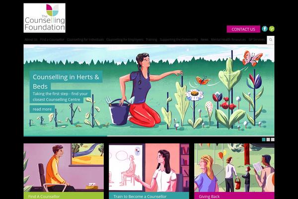 counselling theme websites examples