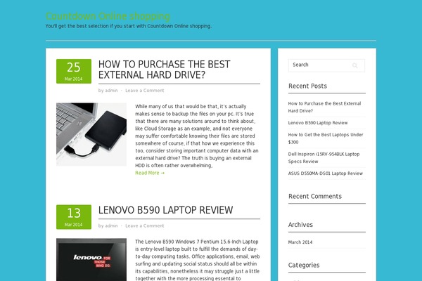 Contango theme site design template sample