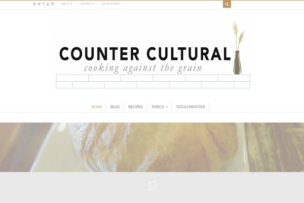 Food & Cook theme site design template sample