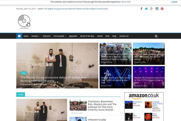 ColorMag theme site design template sample