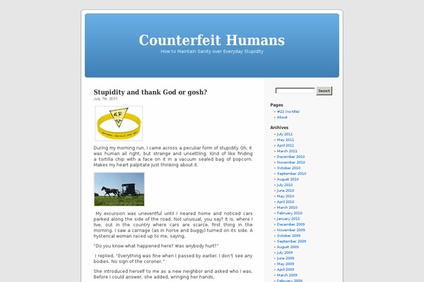 Default theme site design template sample