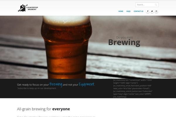 Porto Child theme site design template sample