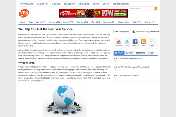 Freshlife theme site design template sample