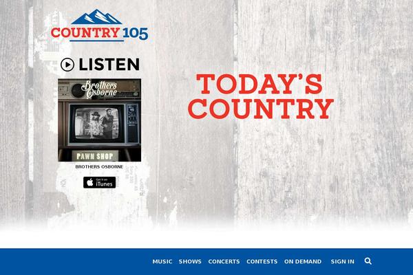 Corus-fm-radio theme site design template sample
