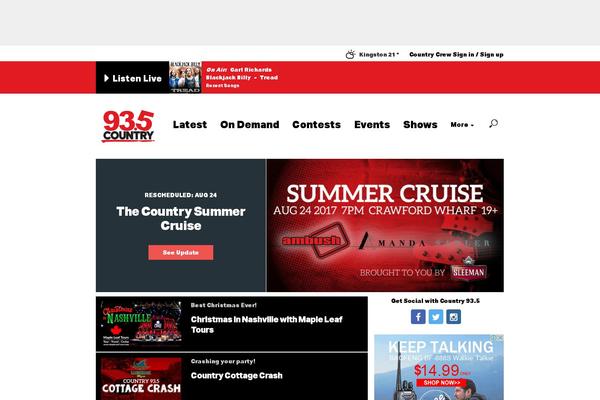 Decibel theme site design template sample