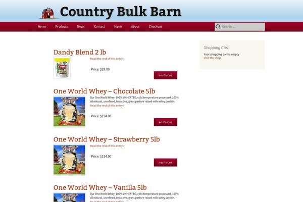 countrybulkbarn.com site used Countrybulkbarn