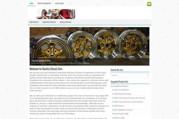 TheShop theme site design template sample