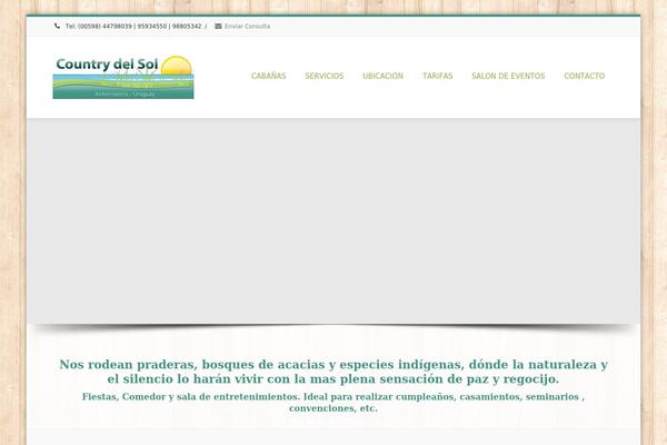 Envision theme site design template sample