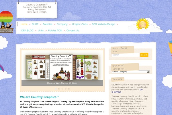 Pulp theme site design template sample