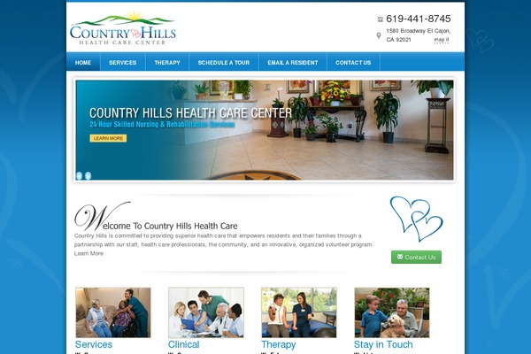 countryhills.com site used Vivid-custom