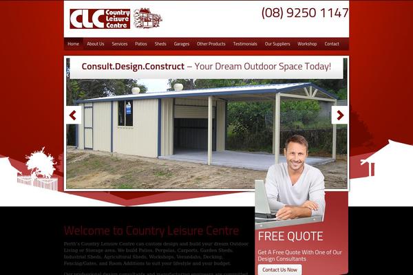 Titan theme site design template sample