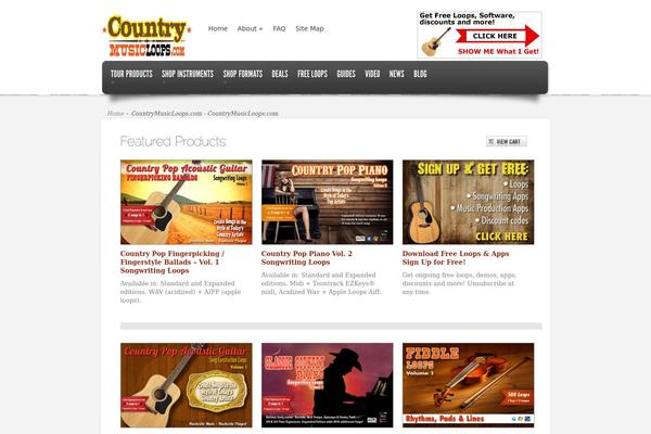eStore theme site design template sample