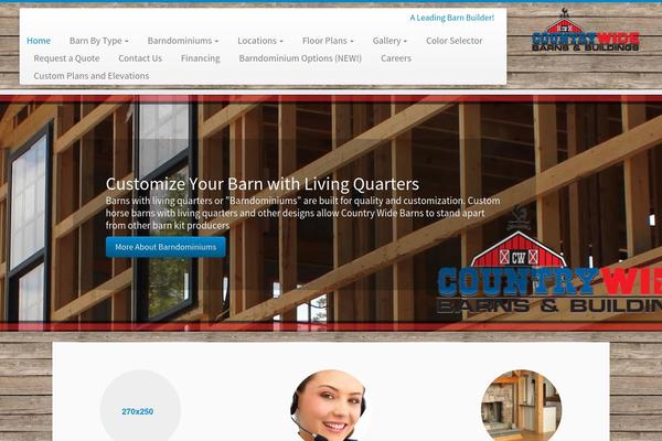 Customizr theme site design template sample