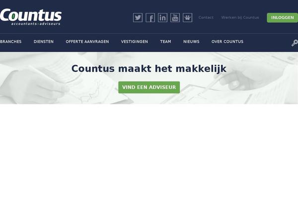 countus.nl site used Countus