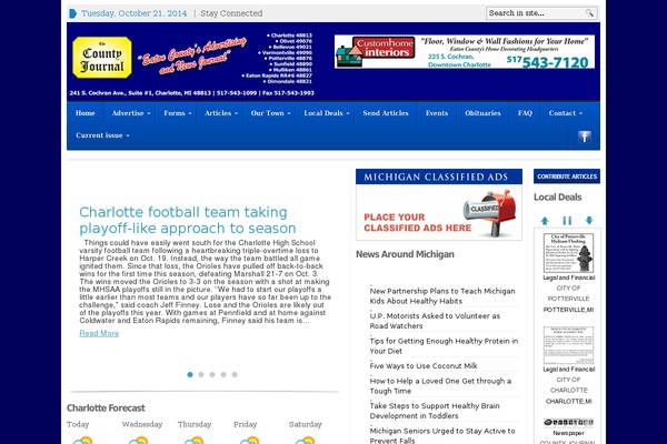 Advanced Newspaper theme site design template sample