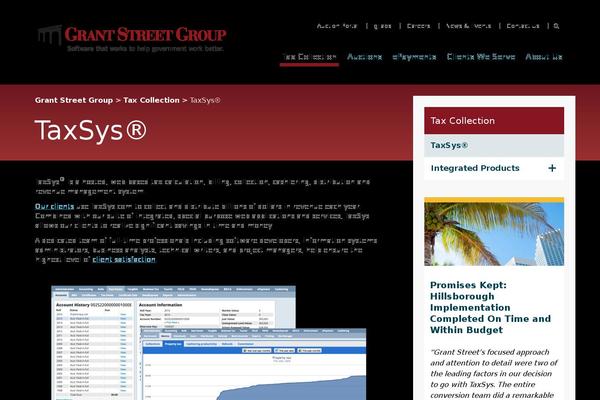 Respond.js website example screenshot