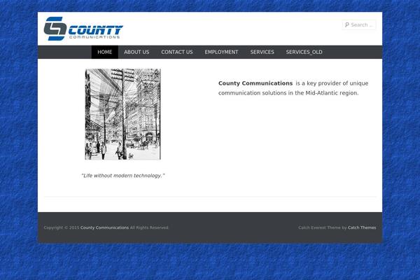 Catch Everest theme site design template sample