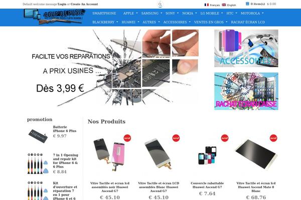 Site using Cocorico Social plugin