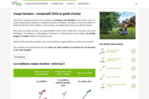 Site using Table Maker plugin