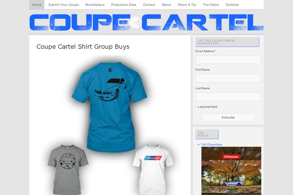Comet theme site design template sample