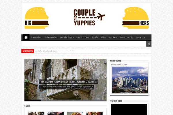 Sahifa theme site design template sample