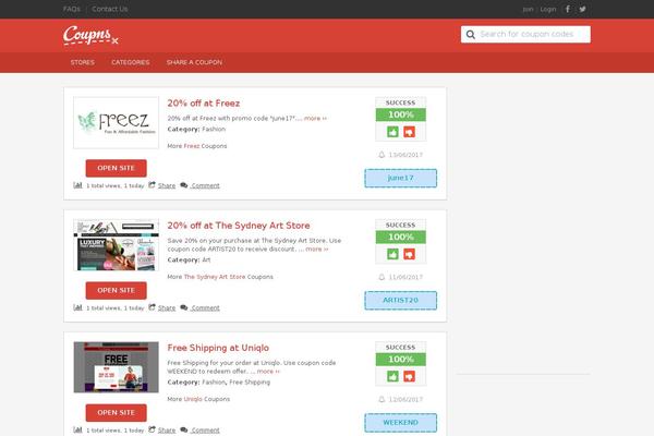 Site using myCRED plugin