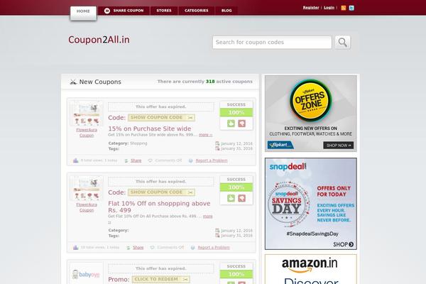Clipper theme site design template sample