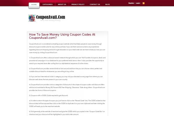 Clipper theme site design template sample