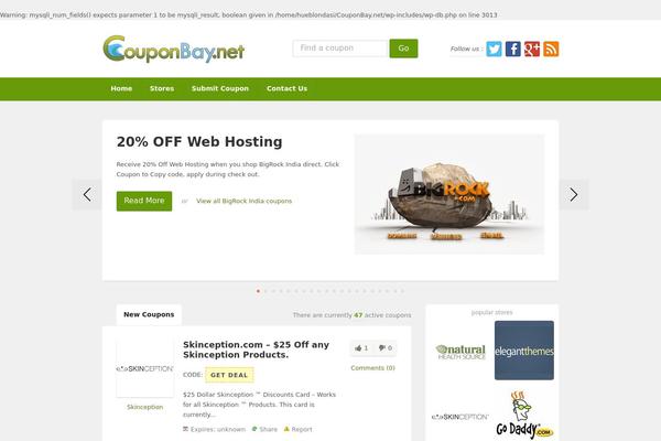couponbay.net site used Deals