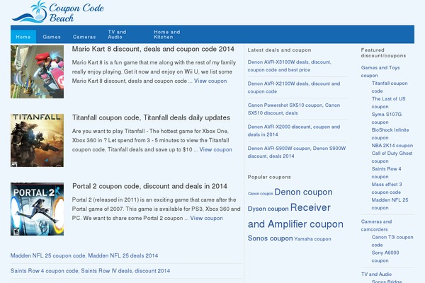 couponcodebeach.com site used Eleven40 Pro
