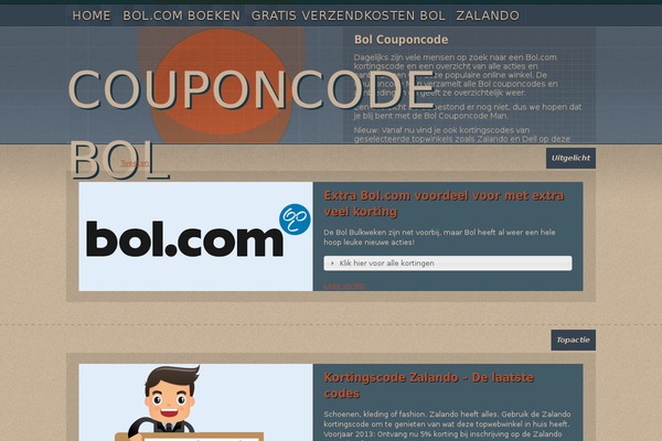 couponcodeman.nl site used Spectacular