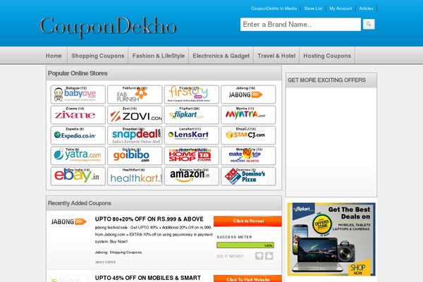 Cp theme site design template sample