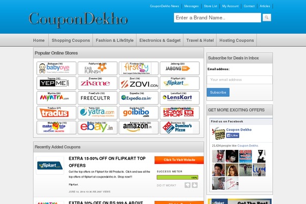 Cp10 theme site design template sample