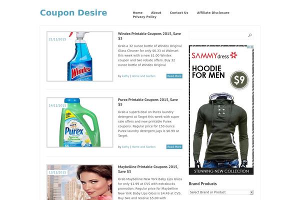 Iconic One theme site design template sample