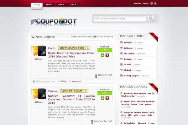 Clipper theme site design template sample