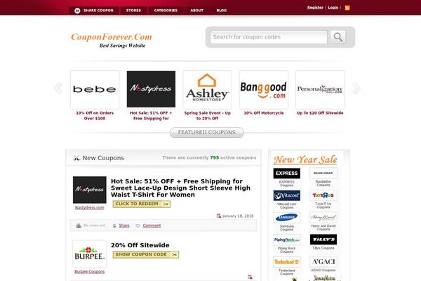 Clipper theme site design template sample