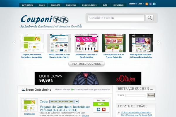 Clipper theme site design template sample