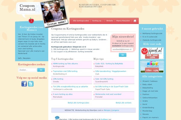 Craftycart theme site design template sample
