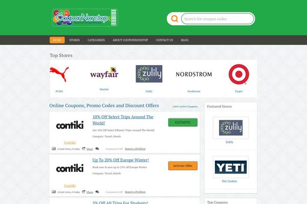Clipper theme site design template sample