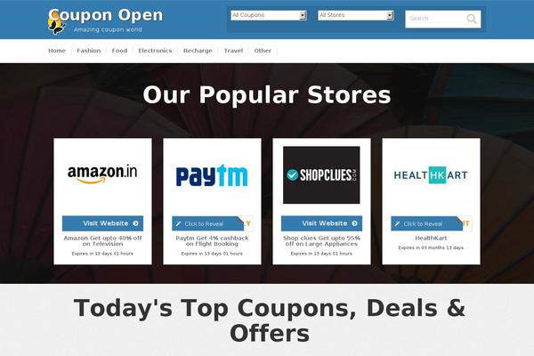 Cp theme site design template sample