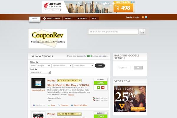 Clipper theme site design template sample
