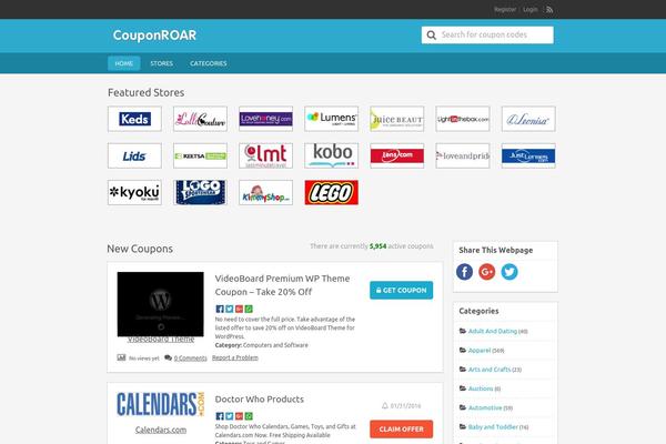 Clipper theme site design template sample