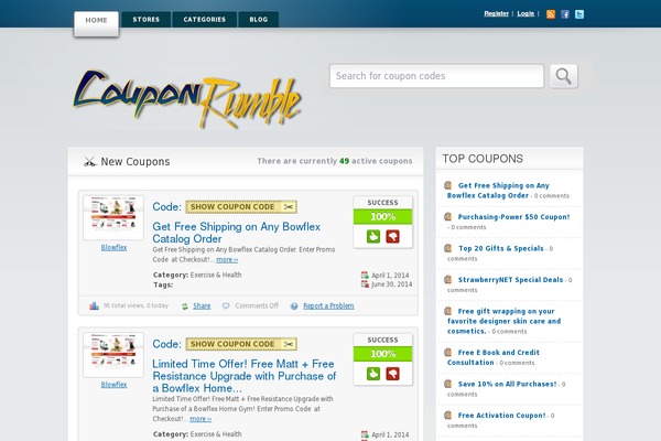 Clipper theme site design template sample