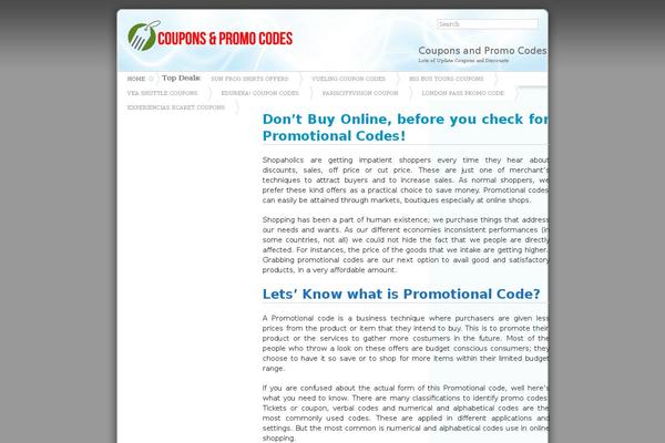 Azul theme site design template sample