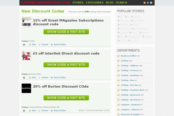 Site using Really Simple Share plugin
