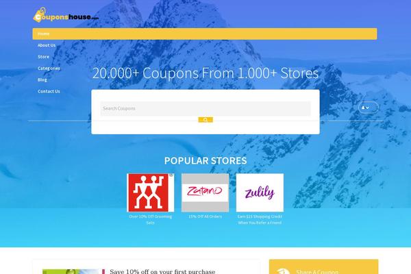 Clipper theme site design template sample