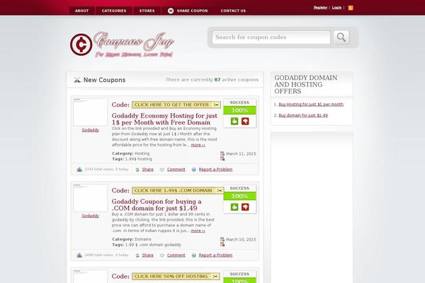 Clipper theme site design template sample