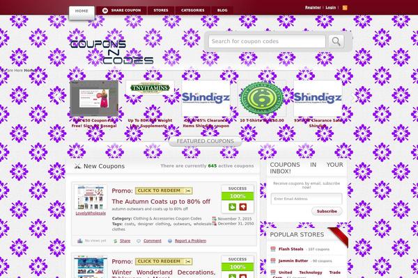 Clipper theme site design template sample